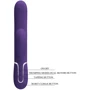 Вибратор LYBAILE Pretty Love Twinkled Tenderness Dark Purple (BW-500015-2)