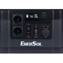 Зарядная станция EnerSol 1110Wh 1000W (EPB-1000N): Разъемы для подзарядки DC-разъем, Зарядка от солнечной панели, Зарядка от сети, Зарядка от автомобиля