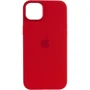 Чехол для iPhone TPU Silicone case with Magsafe Red for iPhone 14 Plus
