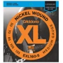 Струна для гітар Струны D`ADDARIO EXL160-5 XL MEDIUM 5 STRING 50-135