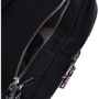 Мужская сумка-слинг Ricco Grande черная (K16452-black): Застежка Молния