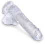 Фаллоимитатор Pipedream King Cock Clear 6" Cock with Balls (PD575220)