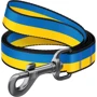 Повідець для собак нейлоновий WAUDOG Nylon малюнок Colors of freedom S Ш 15 мм Дл 122 см (4915-4020)