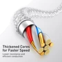 Кабель Baseus USB Cable to Lightning Dynamic 2.4A 2m White (CALD000502) фото 5