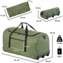 Сумка дорожня на колесах TravelZ Wheelbag 100 Liter Green (603095) (930793)