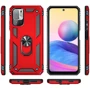 Аксессуар для смартфона Mobile Case Shockproof Serge Magnetic Ring Red for Xiaomi Redmi Note 10 5G / Poco M3 Pro / Poco M3 Pro 5G: Тип накладка на заднюю часть