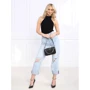 Женская сумка багет GUESS KATEY MINI TOP ZIP SHLDR BAG черная (HWVC7870720-BLA): Пол Женский