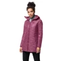 Пуховик Jack Wolfskin Atmosphere Coat W 1204691-2094 42 фиолетовый демисезонный с капюшоном: Сезон Демисезон