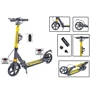 Двухколесный самокат Scale Sports SS-04. Yellow (складная конструкция, дисковый тормоз) SS-04-3: Количество колес 2