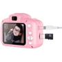 Детская Фото-видеокамера c дисплеем UFT 2.0″, 3Mpx, 1080P HD G-SIO F3 Pink: Тип цифровая фотокамера