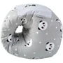 Подушка Papaella Mini Панда для кормления, серая, 30х28х30 см (8-31999) фото 4