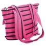 Сумка ZIPIT MONSTERS Tote Beach Pink Begonia Black Teeth розовая (ZBZM-2) фото 6