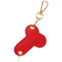 Брелок на карабине для ключей Art of Sex Fhallus красный