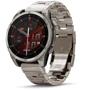 Смарт-часы Garmin Fenix 8 AMOLED 47mm Sapphire Titanium with Vented Titanium Bracelet (010-02904-40): Дисплей 1.4" AMOLED (454x454) / Sapphire Crystal