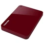Внешний жесткий диск USB 2.0TB Toshiba Canvio Advance Red (HDTC920ER3AA): Вес, г 149