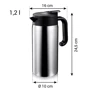 Термос Tescoma Constant 1.2 л (318516): Тип Термос с крышкой-дозатором