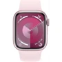 Apple Watch Series 9 41mm GPS Pink Aluminum Case with Pink Sport Band - S/M (MR933) : Размер 41mm