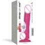 Реалистичный фаллоимитатор Strap-On-Me Sliding Skin Realistic Dildo Fuchsia - L