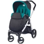 Коляска Peg-Perego прогулянкова Book Plus 51 Блакитний з чорним Біле шасі (PACK05-00000000004)