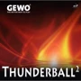 Ракетка для настільного тенісу Gewo Player Thunderball² FL (485900001) (931046) фото 3