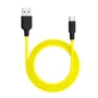 Кабель Hoco USB Cable to USB-C X21 3A 1m Black/Yellow: Тип USB Cable - USB-C