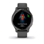 Смарт-часы Garmin Venu 2S Slate Stainless Steel Bezel with Graphite Case and Silicone Band (010-02429-10): Совместимые ОС Android / iOS