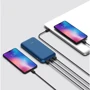 Внешний аккумулятор Xiaomi ZMI 10 Pro Power Bank 20000mAh 65W Blue (QB823): Кабели/переходники для смартфонов в комплекте USB Type-C