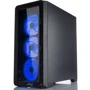 Корпус Vinga CS209B Blue: Типоразмер Midi-Tower