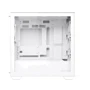 Корпус ASUS A21 Plus White (90DC00H3-B19000): Материал передней панели пластик, металл