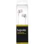 Наушники Hapollo EP-2020 White: Тип конструкции вакуумные