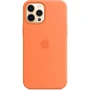 Чохол для iPhone Apple Silicone Case with MagSafe Kumquat (MHL83) for iPhone 12 Pro Max: Колір помаранчевий