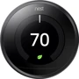 Nest Learning Thermostat 3nd Generation Black (T3016US)
