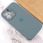 Чехол для iPhone Mobile Case Silicone Case Full Camera Protective Pine Green for iPhone 15 Pro Max: Тип чехла накладка на заднюю часть