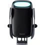 Держатель Baseus Car Holder Air Vent Wireless Charger Milky Way 15W Black (WXHW02-01)