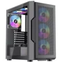 Корпус 1stPlayer T7-P-4F2(AP) Black
