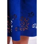 Платье FashionUp PL-1522A 48 синее повседневное до середины бедра: Вид Повседневные платья