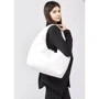 Жіноча сумка хобо Sambag хобо L біла (53300038): Матеріал Искусственная кожа