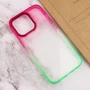 Чохол для iPhone TPU Case TPU+PC Fresh Sip Light Green/Pink for iPhone 13 Pro Max: Матеріали поликарбонат и полиуретан