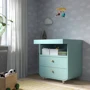 Комод із пеленальним столиком ІКЕА MYLLRA Світло-бірюзовий (703.992.61) фото 3