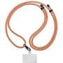 Ремешок для смартфона ArmorStandart Rope Black Peach with Clear holder (ARM76097)