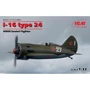 Радянський винищувач Полікарпов І-16 тип 24 WWII Soviet Fighter I-16, type 24 (ICM32001)