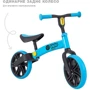 Беговел Yvolution YVelo Junior Синий (N101049): Колеса литые