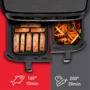 Фритюрниця Tefal Dual Easy Fry XXL EY942HE0: Матеріал корпусу металл / пластик