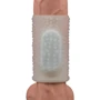 Насадка на член LoveToy Vibrating Drip Knights Ring White