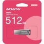 USB-флешка ADATA 512GB UV350 USB 3.2 Metallic (AUV350-512G-RBK): Максимальная скорость чтения, МБ/с 100