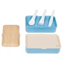 Емкость для хранения Ernesto 2x500 ml 10 pcs blue: Материал корпуса пищевой пластик