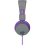Наушники JLab JBuddies Studio Kids Wired Graphite/Violet (IEUHJKSTUDIORGRYPRP6): Тип конструкции накладные