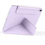 Аксесуар для iPad BeCover Ultra Slim Origami Magnetic with Pencil mount Purple for iPad Mini 7 2024 (712951): Особливості защита спереди, сзади и в углах, покрытие из микрофибры, Стильный дизайн, трансформируется в подставку, Удобно держать в руке, закрывается на магнитный клапан