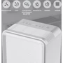 Осушитель воздуха Mycond Roomer Smart 12: Расход воздуха, куб.м/ч 120