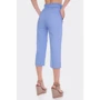 Капри ArtStyleLeggings KPR-290B 46 голубые: Вид Капри